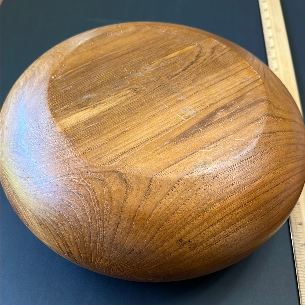 Large Teak Bowl - Picture 6 of 6